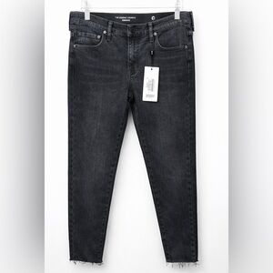 NWT AG The Legging Ankle Super Skinny Jeans 29R Gray Raw Hem